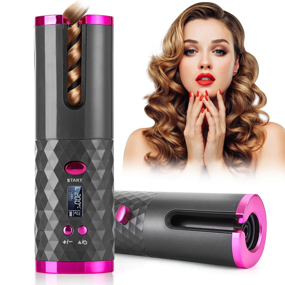 Portable Automatic Hair Curler