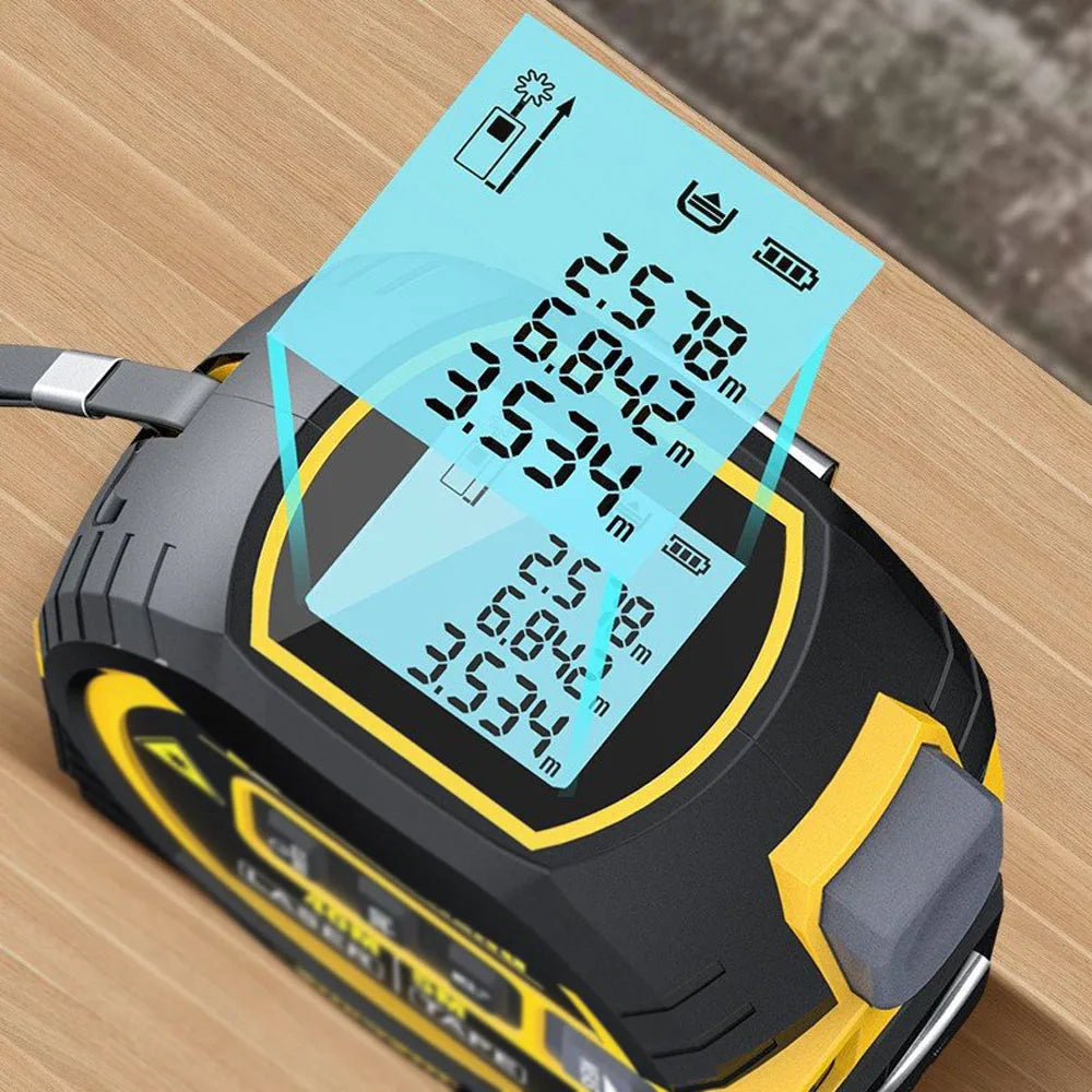 3-in-1 Digital Laser Tape Measure