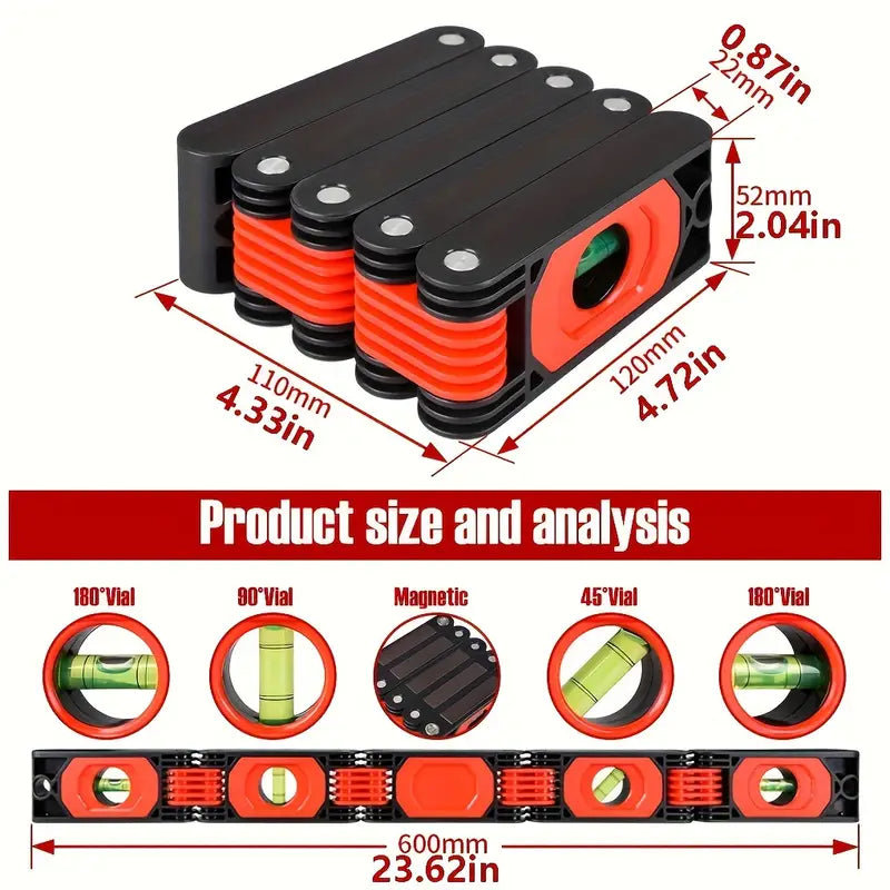 Multi-Function Foldable Level