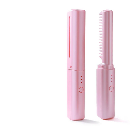 Portable Wireless Hair Straightener Comb