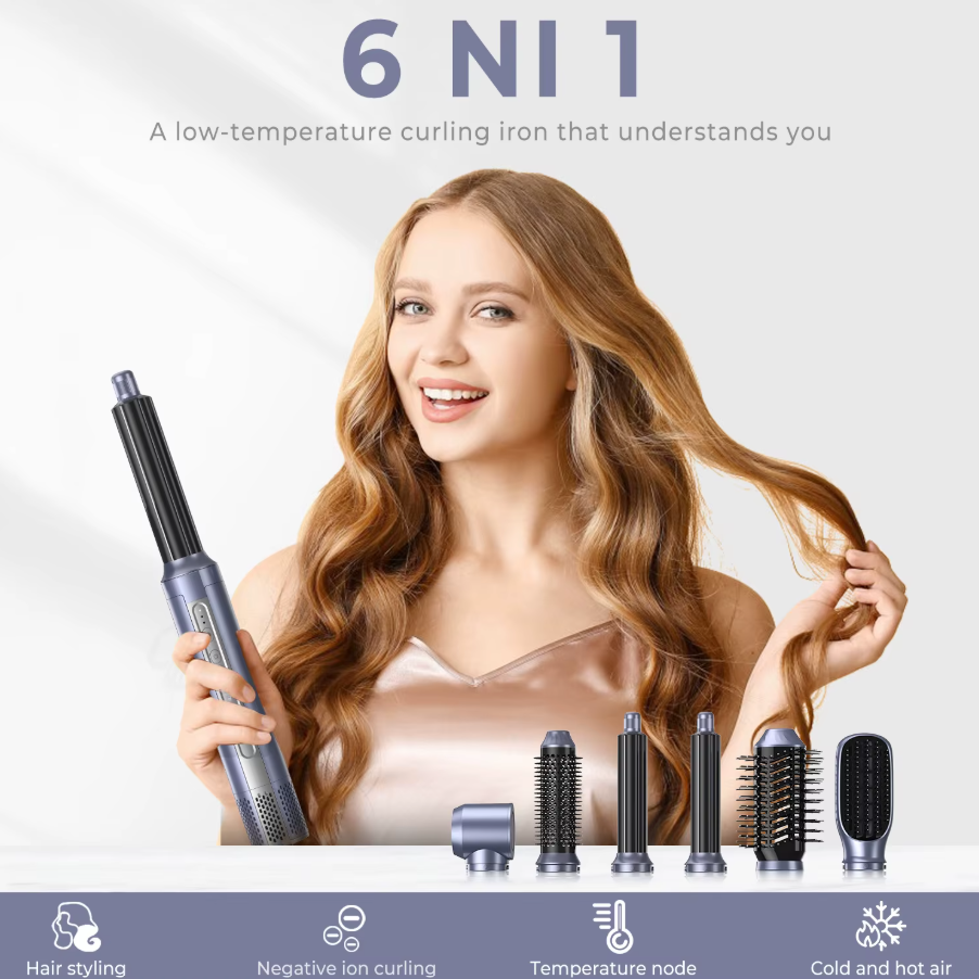 6 in 1 High-Speed Hair Dryer Brush