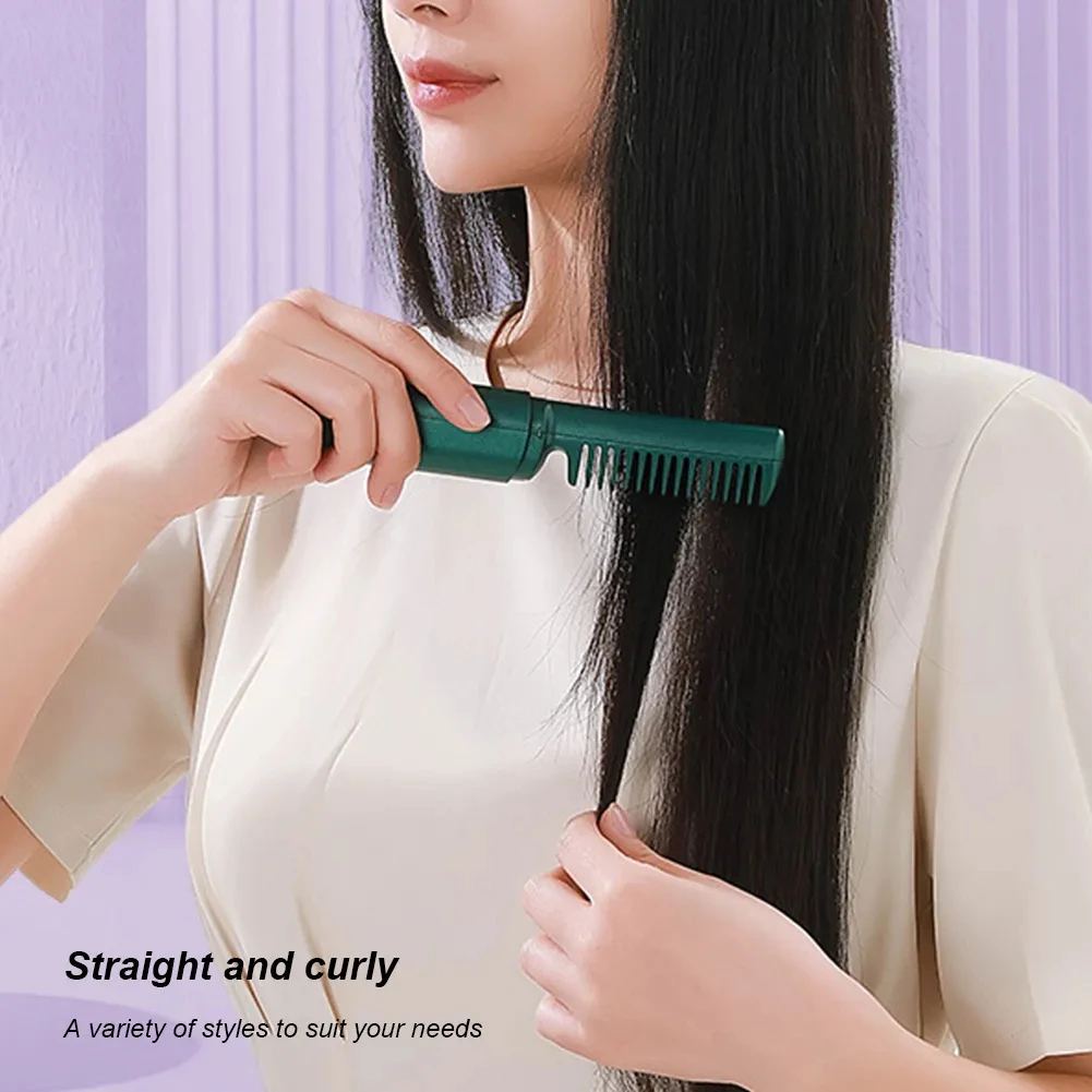 Portable Wireless Hair Straightener Comb