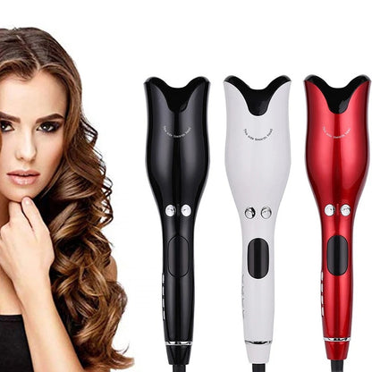 Rotating Ceramic Curling Iron