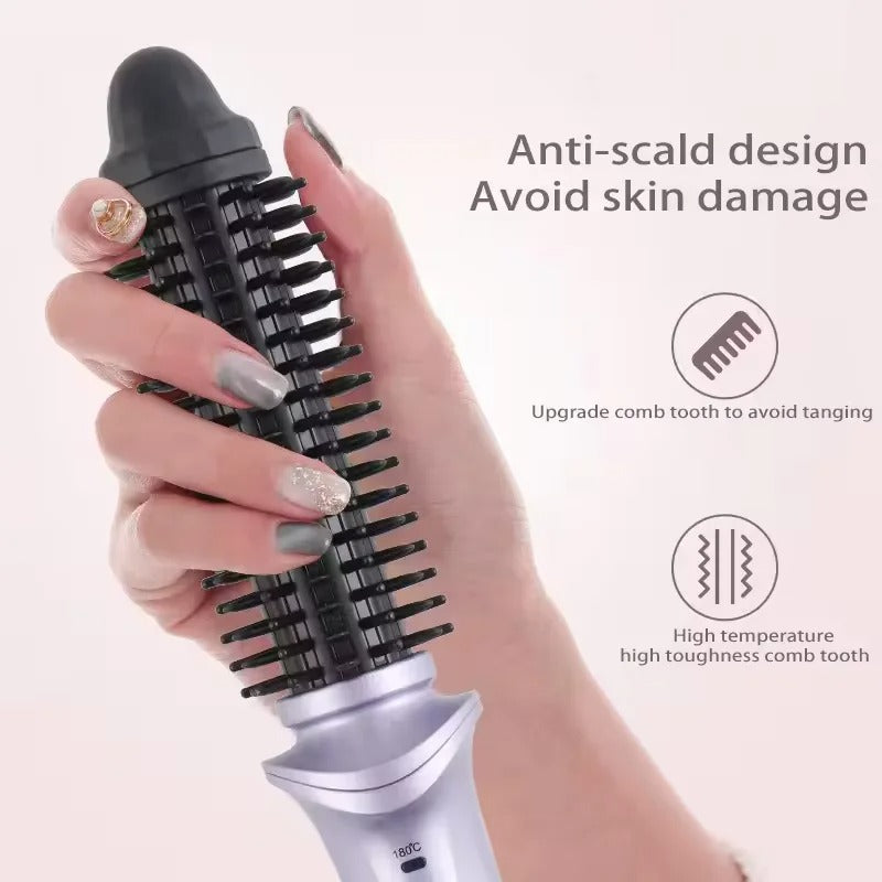 Rotating Hair Curler Comb