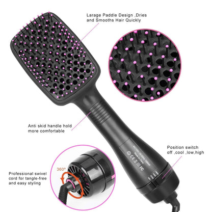 Air Hair Dryer Brush