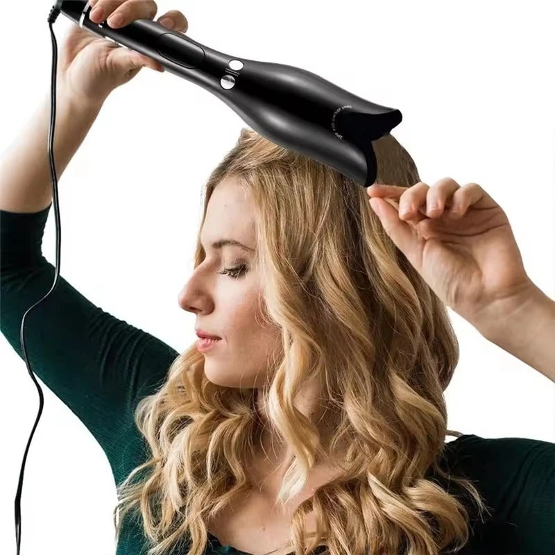 Rotating Ceramic Curling Iron