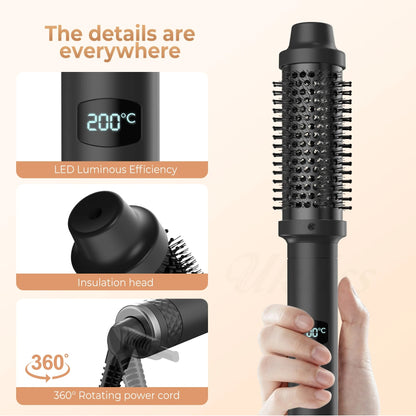 1.5 Inch Heated Curling Brush