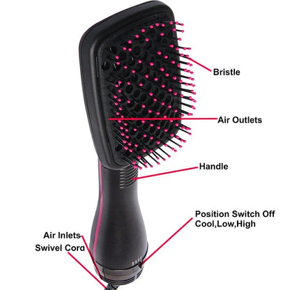 Air Hair Dryer Brush