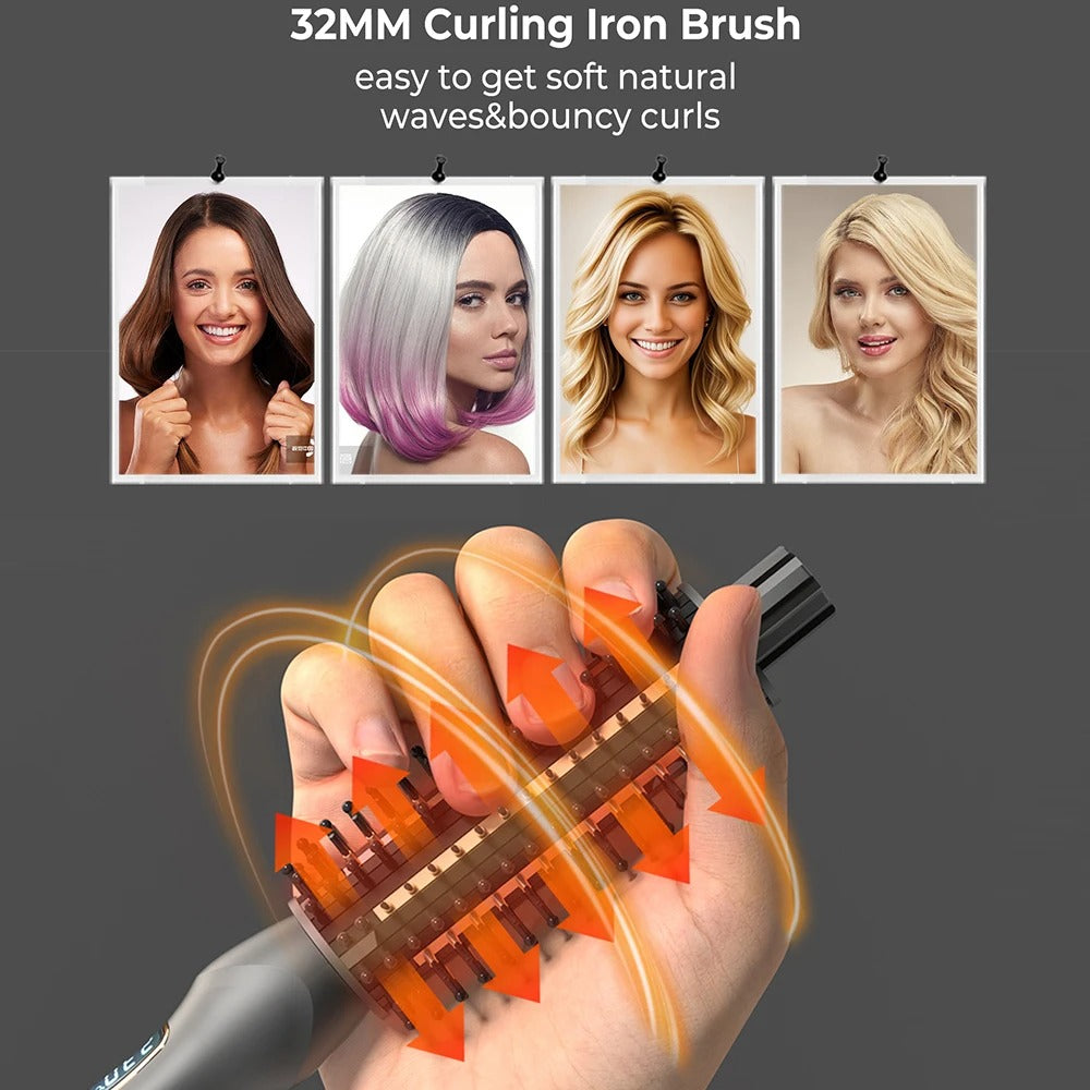 Heated Curling Brush