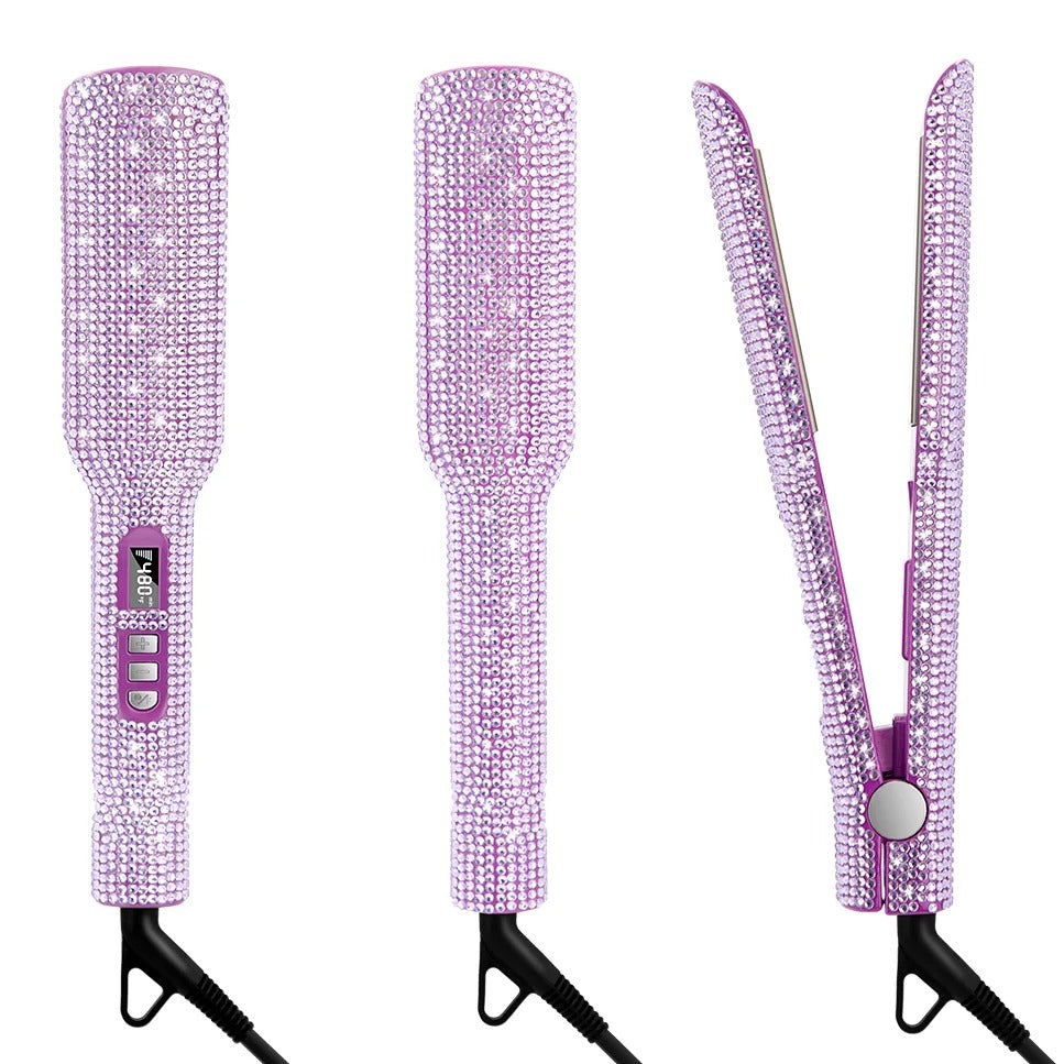 Rhinestone Hair Straightener