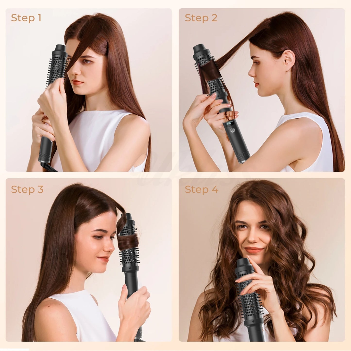 1.5 Inch Heated Curling Brush